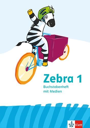Zebra 1: Buchstabenheft mit Medien in Druckschrift Klasse 1 (Zebra. Ausgabe ab 2024) von Klett