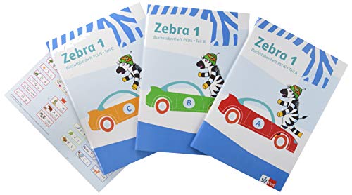 Zebra 1: Buchstabenheft Plus Klasse 1 (Zebra. Ausgabe ab 2018)