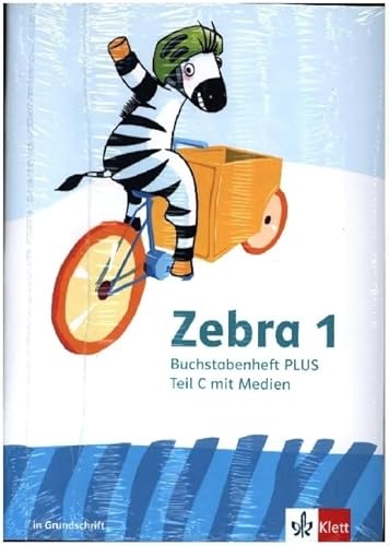 Zebra 1: Buchstabenheft Plus mit Medien in Grundschrift Klasse 1 (Zebra. Ausgabe ab 2024)