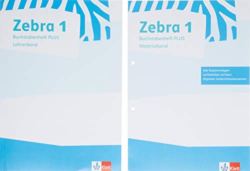 Zebra 1: Paket zum Buchstabenheft PLUS: Didaktischer Kommentar und Materialband Klasse 1: Lehrerpaket zum Buchstabenheft PLUS mit Lehrerband, ... und CD Klasse 1 (Zebra. Ausgabe ab 2018) von Klett Ernst /Schulbuch