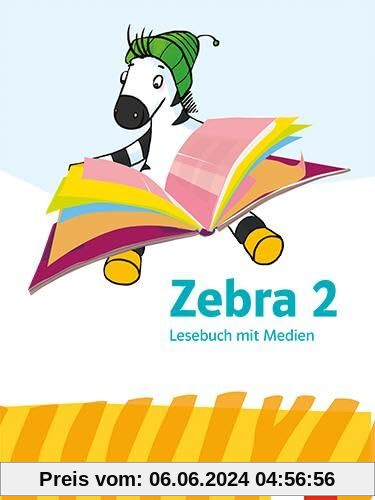 Zebra 2: Lesebuch mit Medien Klasse 2 (Zebra. Ausgabe ab 2024)