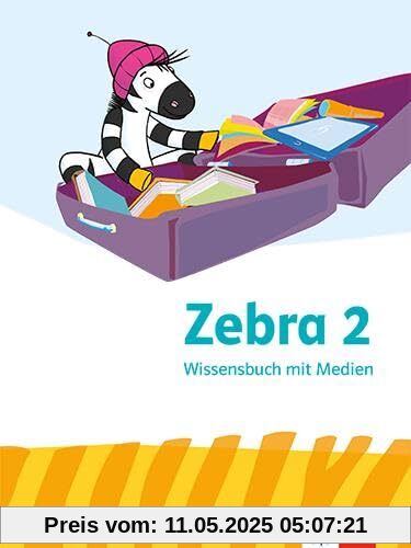 Zebra 2: Wissensbuch mit Medien Klasse 2 (Zebra. Ausgabe ab 2024)