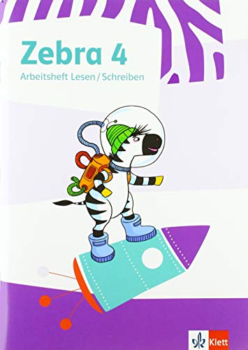 Zebra 4: Arbeitsheft Lesen/Schreiben Klasse 4 (Zebra. Ausgabe ab 2018)