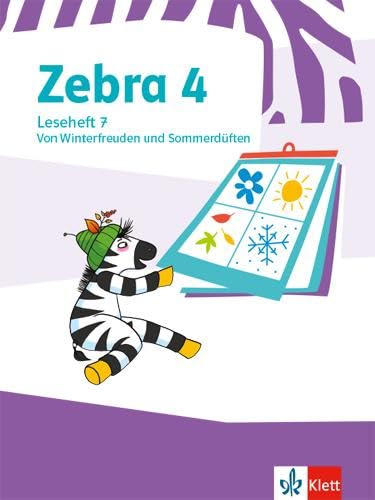 Zebra 4: Lesehefte Klasse 4 (Zebra. Ausgabe ab 2018) von Klett Ernst /Schulbuch