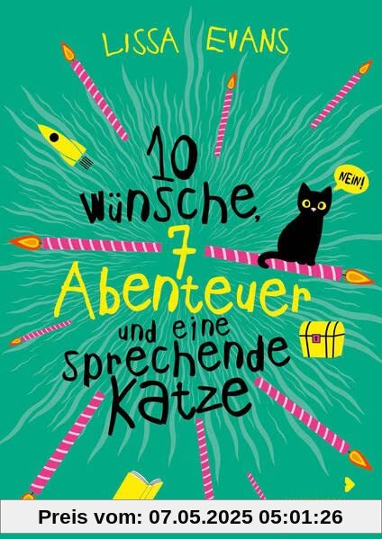 Zehn Wünsche, sieben Abenteuer und eine sprechende Katze: Magische Geschichte für Kinder ab 9 Jahren