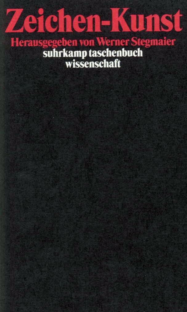 Zeichen-Kunst von Suhrkamp Verlag