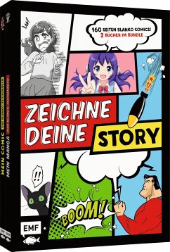 Zeichne deine Story - Blanko Comics: Zwei Bücher im Bundle von Edition Michael Fischer