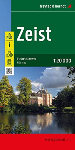 Zeist, Stadtplan 1:20.000, freytag & berndt: Stadsplattegrond schaal 1 : 20.000 (freytag & berndt Stadtpläne)