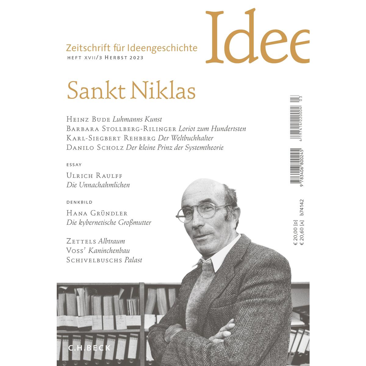 Zeitschrift für Ideengeschichte Heft XVII/3 Herbst 2023 von C.H. Beck