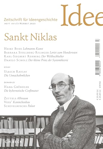 Zeitschrift für Ideengeschichte Heft XVII/3 Herbst 2023: Sankt Niklas