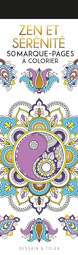 Zen et sérénité - 50 marque-pages à colorier von DESSAIN TOLRA
