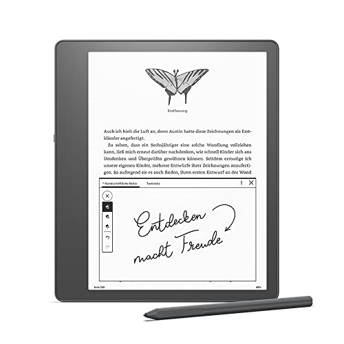 Zertifiziert und generalüberholt Kindle Scribe, der erste Kindle mit Schreibfunktion, mit 10,2-Zoll-Paperwhite-Display mit 300 ppi, mit Premium-Eingabestift | 16 GB Zertifiziert und generalüberholt Kindle Scribe, der erste Kindle mit Schreibfunktion, mit 10,2-Zoll-Paperwhite-Display mit 300 ppi, mit Premium-Eingabestift | 16 GB von Amazon