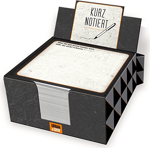 Zettelkästchen: Kurz notiert: Kurz notiert - Zettelbox mit Sprüchen von COPPENRATH