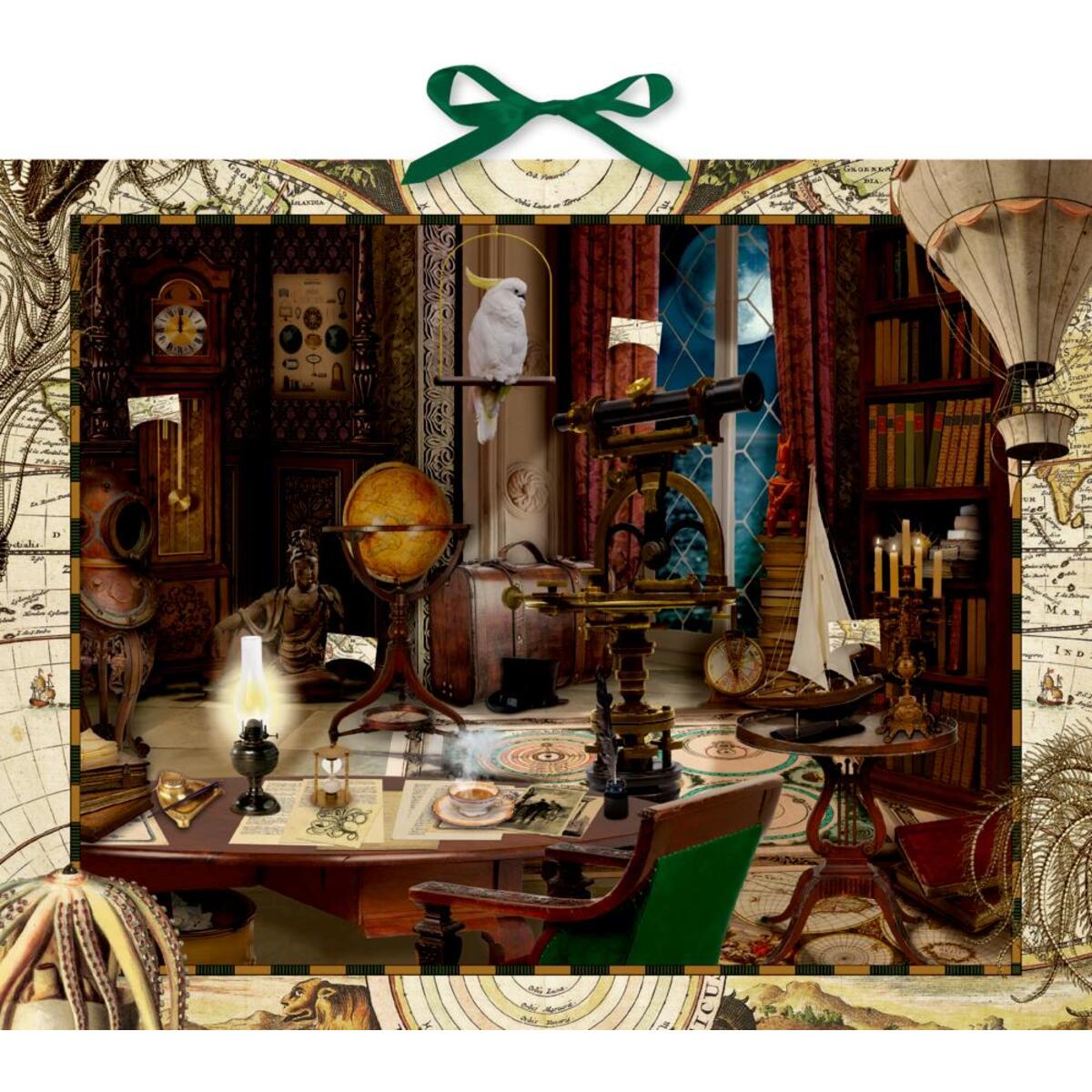 Zettelkalender - Weihnachten mit Jules Verne von Coppenrath