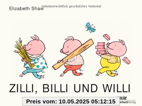 Zilli, Billi und Willi: Vierfarbiges Pappbilderbuch