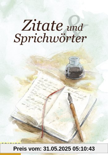 Zitate und Sprichwörter in Großschrift