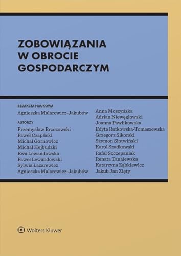 Zobowiązania w obrocie gospodarczym von Wolters Kluwer