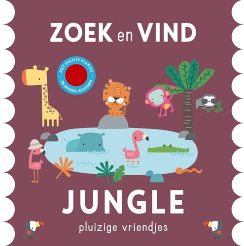 Zoek en vind Jungle: pluizige vriendjes von Rebo Publishers