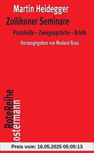 Zollikoner Seminare: Protokolle - Zwiegespräche - Briefe (Klostermann RoteReihe)