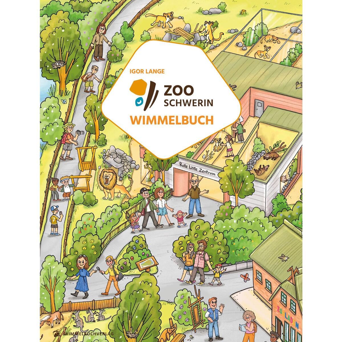 Zoo Schwerin Wimmelbuch von Adrian Wimmelbuchverlag