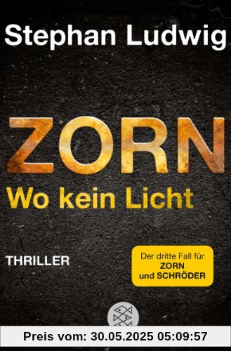 Zorn - Wo kein Licht: Thriller Zorn - Wo kein Licht: Thriller