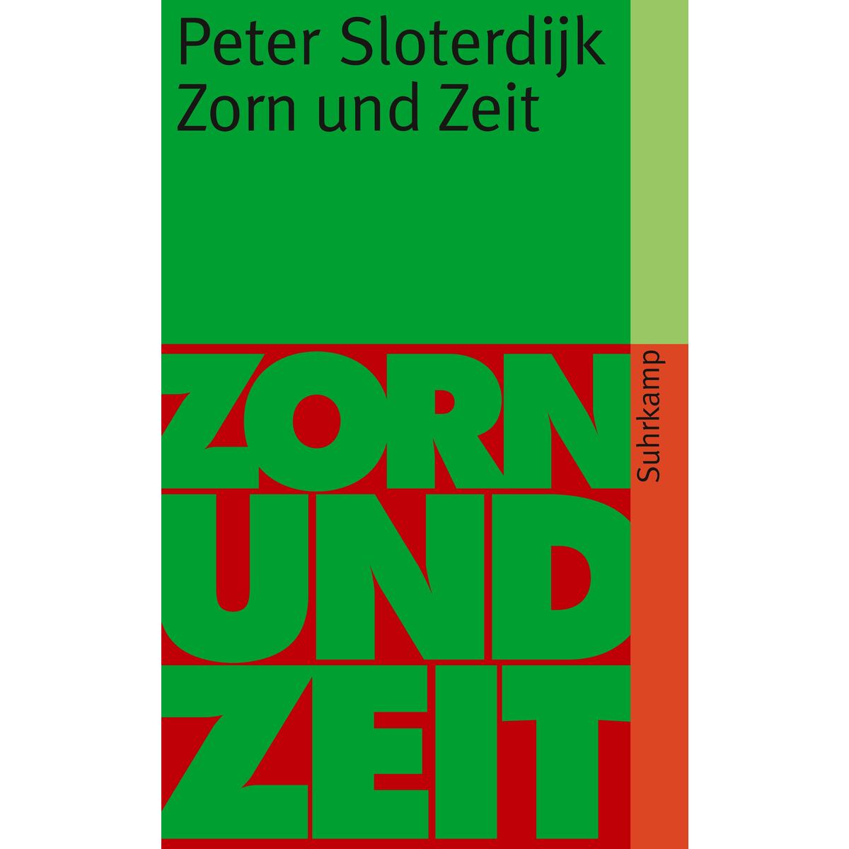 Zorn und Zeit von Suhrkamp Verlag