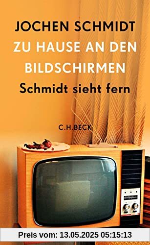 Zu Hause an den Bildschirmen: Schmidt sieht fern