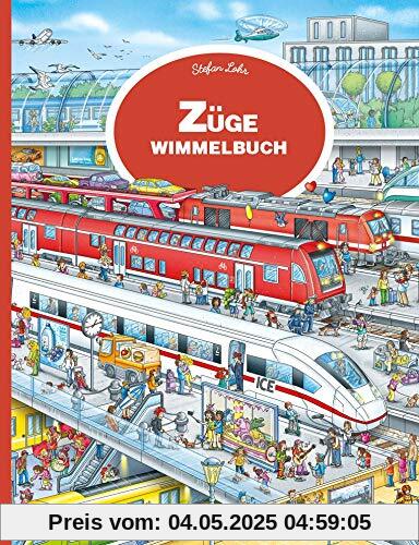 Züge Wimmelbuch: Mein großes Eisenbahn Wimmelbuch ab 3 Jahren