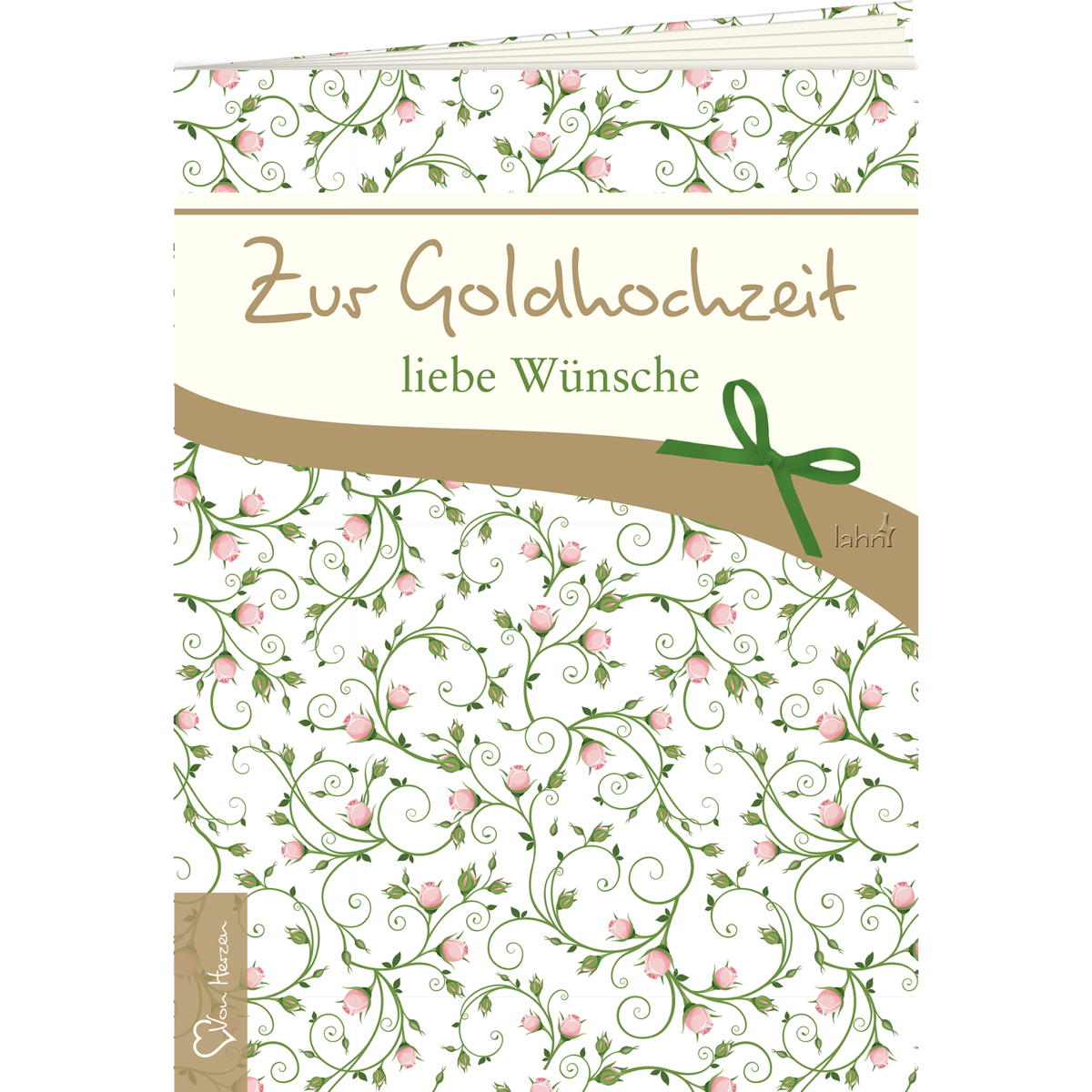 Zur Goldhochzeit liebe Wünsche (1 Stück) von Butzon und Bercker