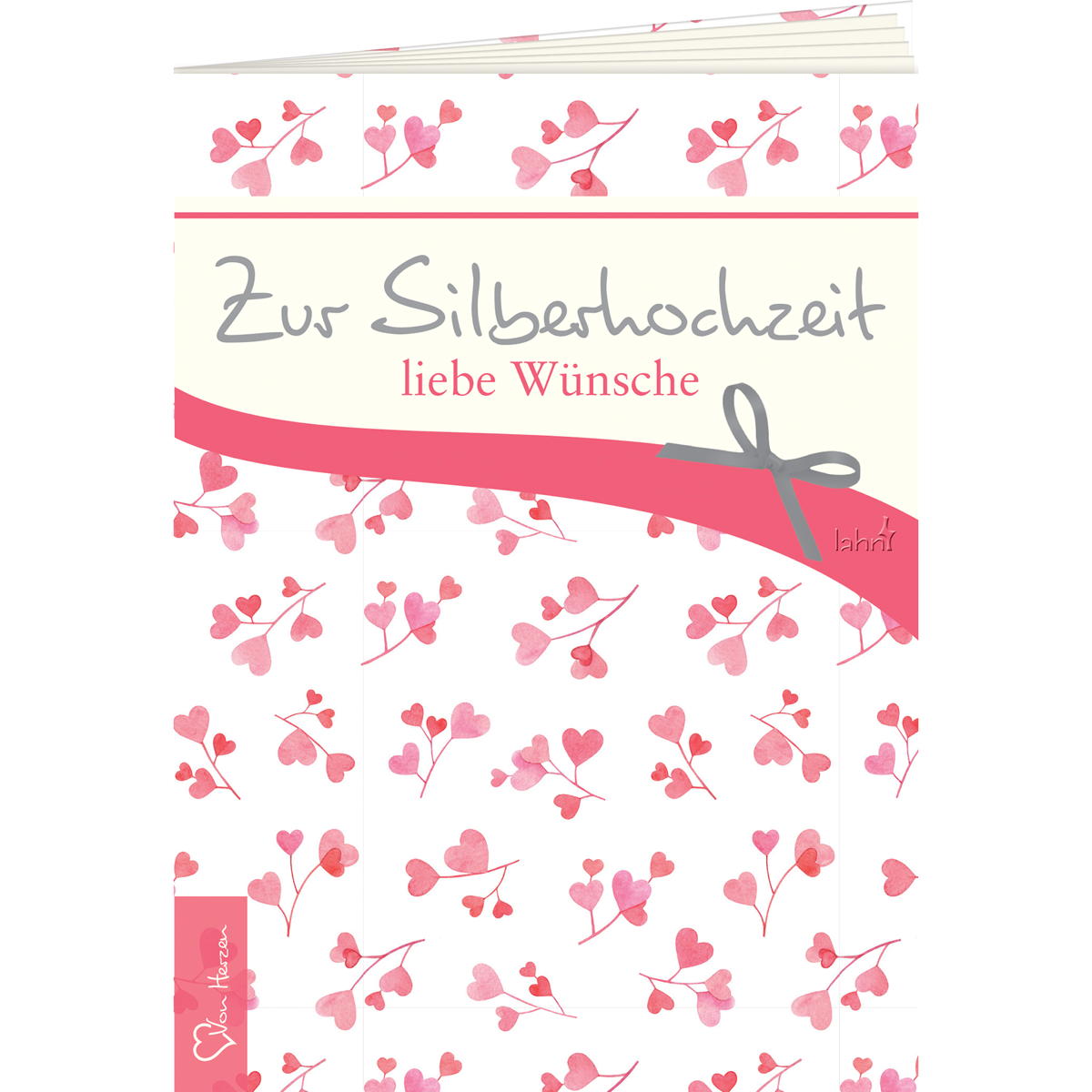 Zur Silberhochzeit liebe Wünsche (1 Stück) von Butzon und Bercker