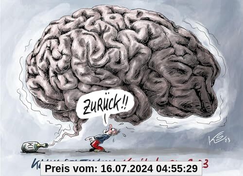 Zurück! - Stuttmann Karikaturen 2023: Die besten Karikaturen des Jahres 2023 von Klaus Stuttmann (Cartoon-Jahresbände: Das beste von Klaus Stuttmann und Heiko Sakurai)