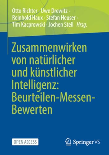 Zusammenwirken von natürlicher und künstlicher Intelligenz: Beurteilen-Messen-Bewerten von Springer VS