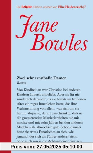 Zwei sehr ernsthafte Damen. Brigitte-Edition Band 7