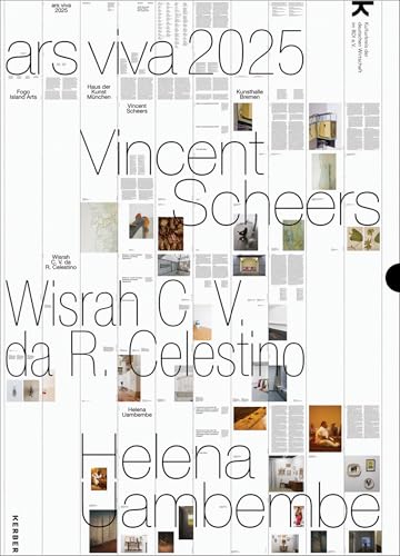 ars viva 2025: Wisrah C. V. da R. Celestino, Vincent Scheers, Helena Uambembe von Kerber Verlag