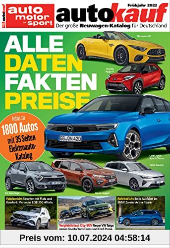 autokauf 02/2022 Frühjahr: Der große Neuwagen-Katalog für Deutschland