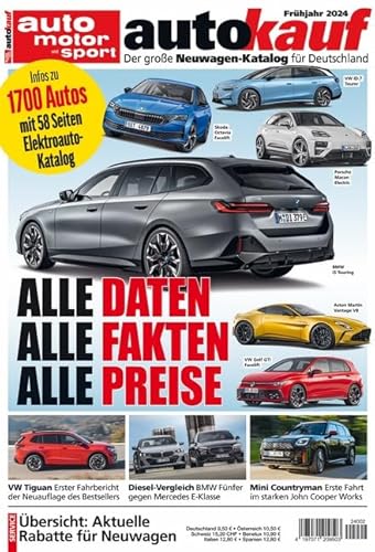 autokauf 02/2024 Frühjahr: Der große Neuwagen-Katalog für Deutschland von Motorbuch