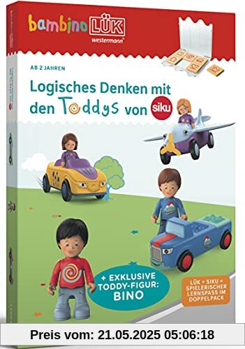 bambinoLÜK-Set: 2/3/4 Jahre Logisches Denken mit den Toddys (bambinoLÜK-Sets: Kasten + Übungsheft/e)