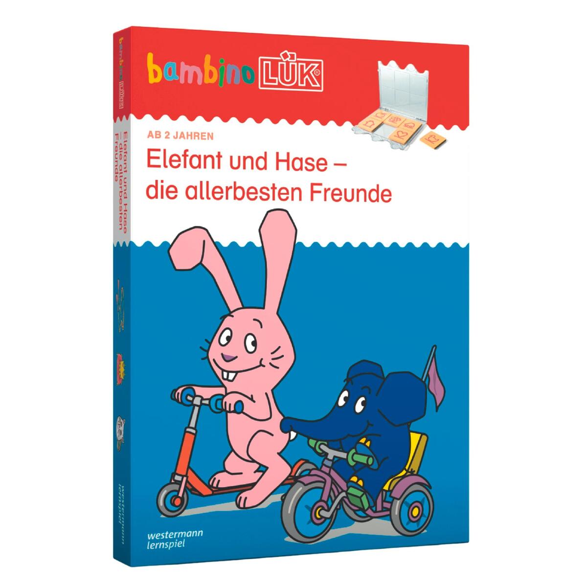 bambinoLÜK-Set. Elefant und Hase - die allerbesten Freunde bambinoLÜK-Set. Elefant und Hase - die allerbesten Freunde von Westermann Lernwelten
