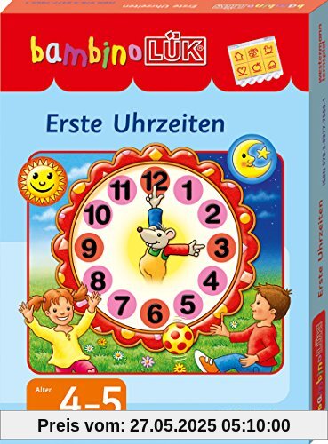 bambinoLÜK-Sets: bambinoLÜK-Set: Erste Uhrzeiten: 4 - 5 Jahre