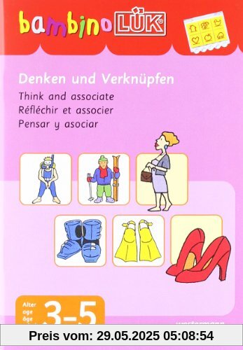 bambinoLÜK-System: bambinoLÜK: Denken und Verknüpfen: 3-5 Jahre