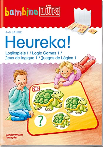bambinoLÜK: 3/4/5 Jahre Heureka! Logikspiele 1 (bambinoLÜK-Übungshefte: Kindergarten) von LÜK