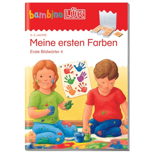 bambinoLÜK-System: bambinoLÜK: Meine ersten Farben: Erste Bildwörter 4 (bambinoLÜK-Übungshefte: Kindergarten)