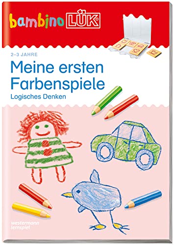 bambinoLÜK: 2/3 Jahre Meine ersten Farbenspiele (bambinoLÜK-Übungshefte: Kindergarten) von LÜK