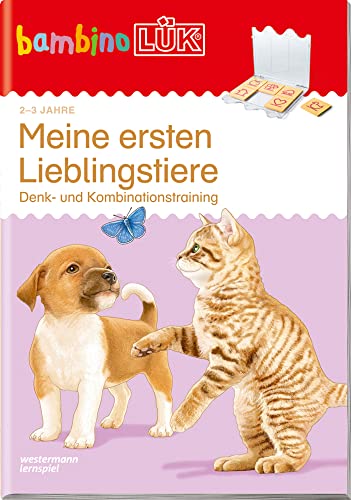 bambinoLÜK: 2/3 Jahre Meine ersten Lieblingstiere (bambinoLÜK-Übungshefte: Kindergarten) von Georg Westermann Verlag