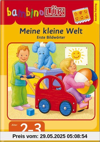 bambinoLÜK-System: bambinoLÜK: Meine kleine Welt: Erste Bildwörter 1 bambinoLÜK-System: bambinoLÜK: Meine kleine Welt: Erste Bildwörter 1