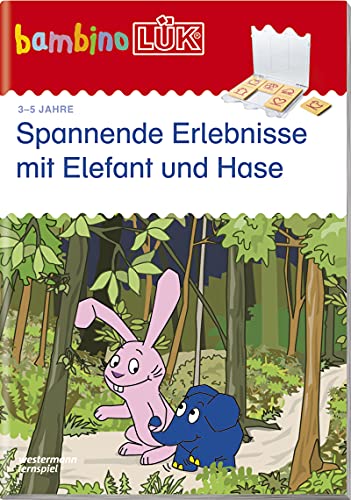 bambinoLÜK-System: bambinoLÜK: Spannende Erlebnisse mit Elefant und Hase: 3/4/5 Jahre Spannende Erlebnisse mit Elefant und Hase (bambinoLÜK-Übungshefte: Kindergarten)