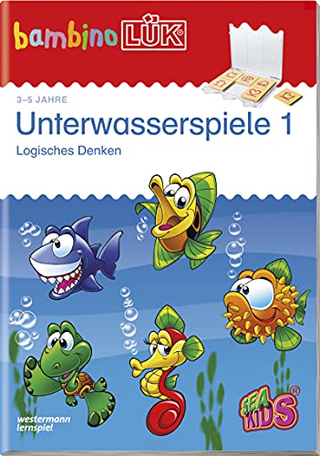 bambinoLÜK: 3/4/5 Jahre Unterwasserspiele 1 (bambinoLÜK-Übungshefte: Kindergarten)