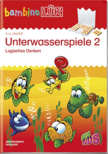 bambinoLÜK: 3/4/5 Jahre Unterwasserspiele 2 (bambinoLÜK-Übungshefte: Kindergarten)
