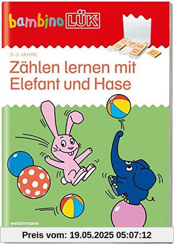 bambinoLÜK-System: bambinoLÜK: Zählen lernen mit Elefant und Hase bambinoLÜK-System: bambinoLÜK: Zählen lernen mit Elefant und Hase