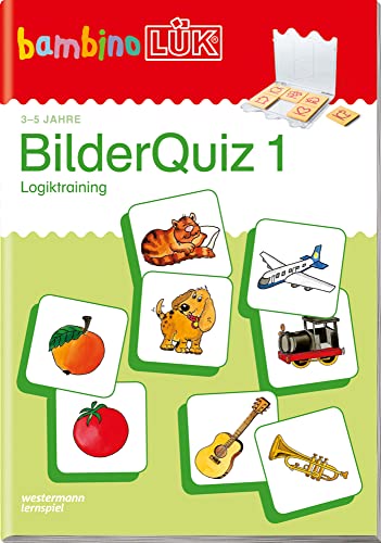 bambinoLÜK: 3/4/5 Jahre Bilder Quiz 1 (bambinoLÜK-Übungshefte: Kindergarten) bambinoLÜK: 3/4/5 Jahre Bilder Quiz 1 (bambinoLÜK-Übungshefte: Kindergarten)